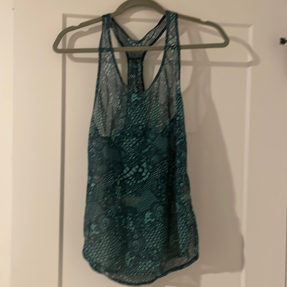 Lululemon mesh tank top